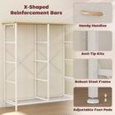 HOMCOM Fabric Chest of Drawers, Dresser for Bedroom,