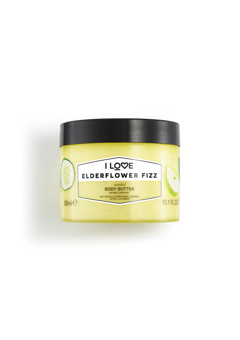 I Love Signature Indulgent Body Butter Elderflower Fizz 330ml