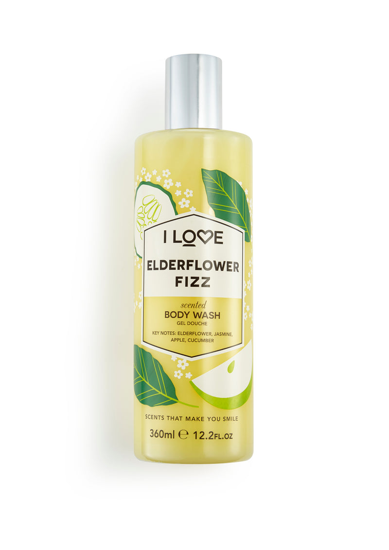 I Love Signature Body Wash Elderflower Fizz 350ML