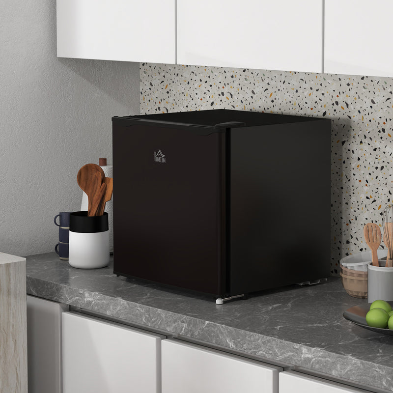 HOMCOM 35L Tabletop Freezer With Adjustable Temperature Wire Shelf