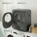 HOMCOM Compact Dryer Machine With 5 Modes, 4kg Small Tumble Dryer, Grey