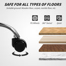 Vinsetto Office Chair for Desk, with Height Adjustable, Wheels, Black