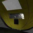 Outsunny Camping Tent Dome Pop-up Tent with Windows for 4-5 Person Yellow