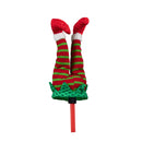 55cm Battery Operated Soft Animated Elf Kicking Legs Christmas Decoration