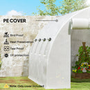 Outsunny 4 X 3 X 2m Greenhouse Replacement Cover ONLY For Tunnel Greenhouse