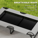 PawHut Raised Dog Bed With Breathable Mesh For Dogs