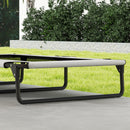 PawHut Raised Dog Bed With Breathable Mesh For Dogs