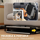 PawHut Raised Dog Bed With Breathable Mesh For Dogs