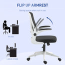 Vinsetto Mesh Office Chair Computer Chair With Swivel Wheels For Home Office