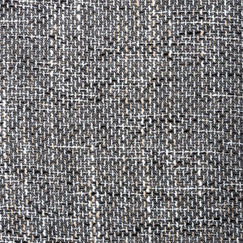 Karta Scroll Back Tweed Grey Dining Chair