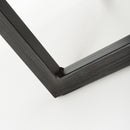 Archer Cantilever Leather Effect Grey Dining Chair