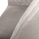 Savanna Brushed Velvet Mink Bar Stool