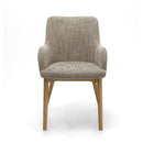 Sidcup Tweed Oatmeal Dining Chair