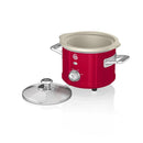 Swan Slow Cooker Retro 1.5L  - Red