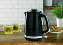 Daewoo Hive 1.7L 3KW Textured Jug Kettle - Black