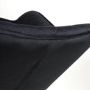 Savanna Brushed Velvet Black Bar Stool