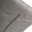 Serena Leather Effect Charcoal Bar Stool