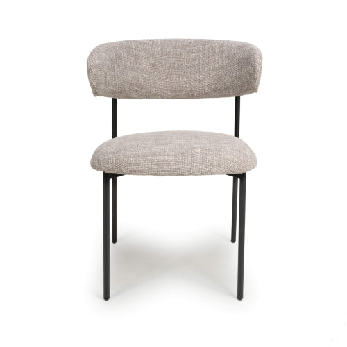 Marisa Tweed Oatmeal Dining Chair