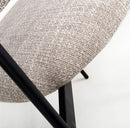 Marisa Tweed Oatmeal Dining Chair
