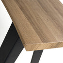 Nassau Natural Curved Console Table