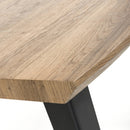 Nassau Natural Curved End Table