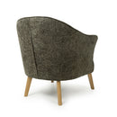Mallory Flax Effect Green Armchair