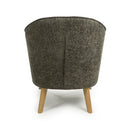 Mallory Flax Effect Green Armchair