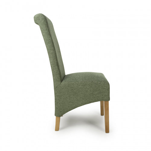 Krista Weave Green Dining Chair
