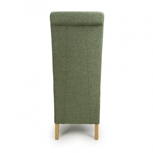 Krista Weave Green Dining Chair