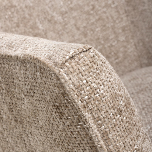 Mallory Flax Effect Natural Armchair