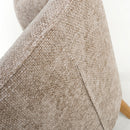 Mallory Flax Effect Natural Armchair