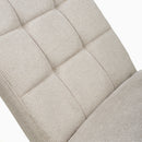 Moseley Waffle Flax Effect Natural Dining Chair in Natural Legs