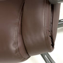 Regent Executive Leather Faced Brown Office Chair
