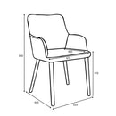 Sidcup Tweed Oatmeal Dining Chair