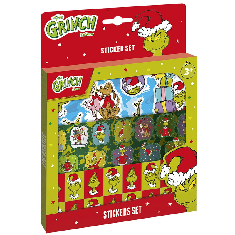 Grinch Sticker Set