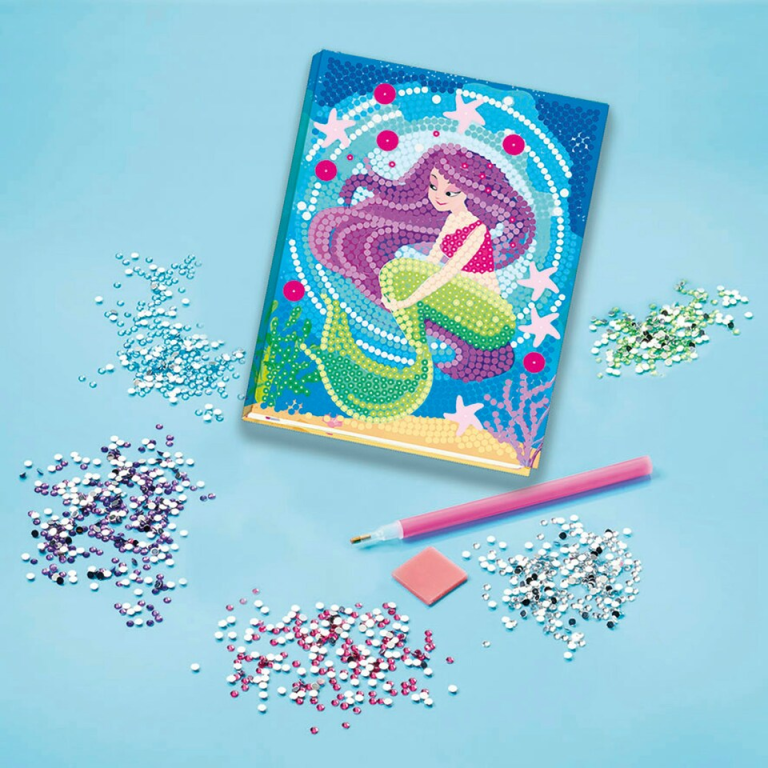 Mermaid Diamond Paint Notebook