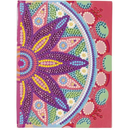 Totum Diamond Paint Notebook Flower Madala Pink