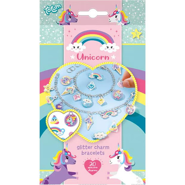 Unicorn Puffy Charm Bracelets