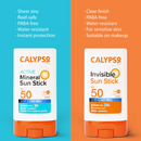 Calypso Active Mineral Sun Stick SPF50 15g UVA/UVB Protection