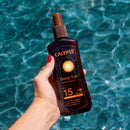 Calypso Deep Tanning Oil Spray SPF 2, 6 Or 15 Moisturising Water Resistant 200ml