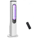 HOMCOM Bladeless Tower Fan, 35dB Standing Cooling Fan With Oscillating