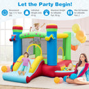 Inflatable Bounce House With Slide And Jumping Area Wihtout Blower
