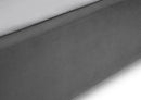 Rosa 150cm King Bed - Grey