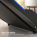 HOMCOM 1-6 Km/h Folding Motorized Treadmill Walking With Remote Control, Blue