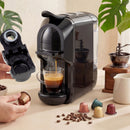 HOMCOM Pod Coffee Machine For Nespresso And Dolce Gusto Capsule, 19 Bar