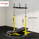 SPORTNOW Vertical Leg Press Machine, Leg Extension Machine, 300 kg Capacity