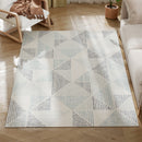 HOMCOM Non-Slip Large Rug for Living Room