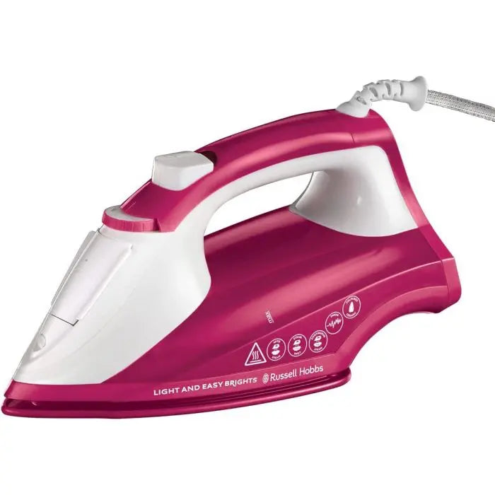 Russell Hobbs Light Easy Iron - Berry