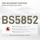 HOMCOM 2 Seater Sofa, Velvet-Feel Upholstered Loveseat for Small Space