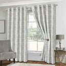 Lewis's Tuscany Eyelet Curtains - Ivory